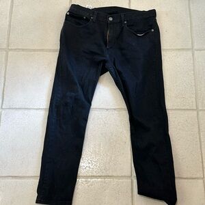 Men’s Unworn Levi’s 512 Slim Taper Black Jeans 34/29